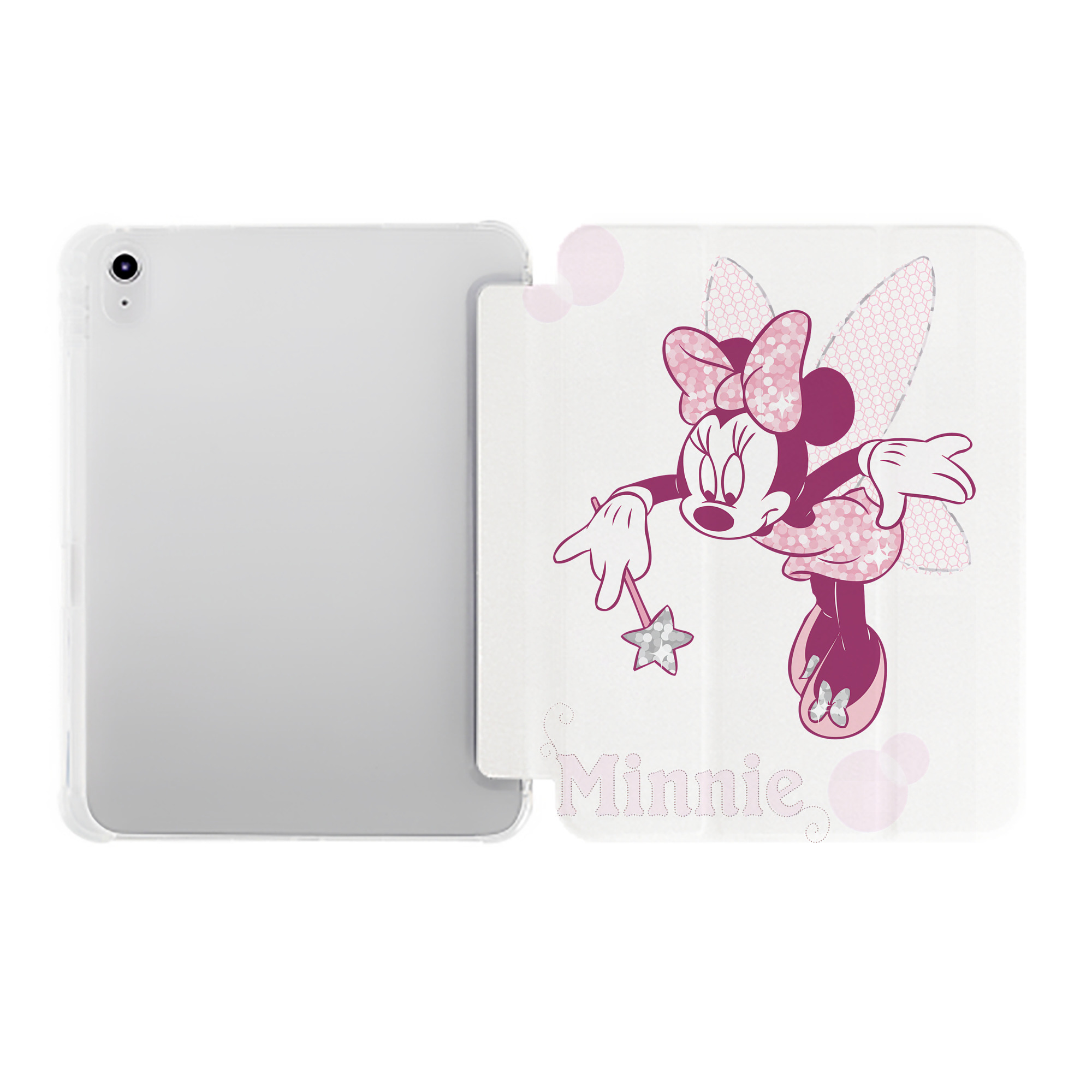 （画像用） ミッキーマウス Mickey Mouse IPad ケース ペン収納付き 三つ折りスタンド PUレザー×シリコン 対応機種9.5/10.5/10.9インチ
